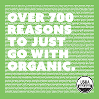 700 reasons to go organic