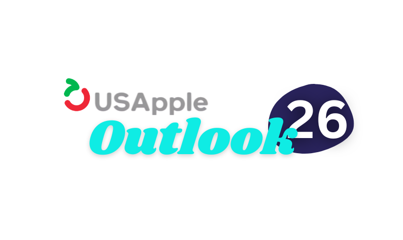 USApple Outlook 2026 Logo
